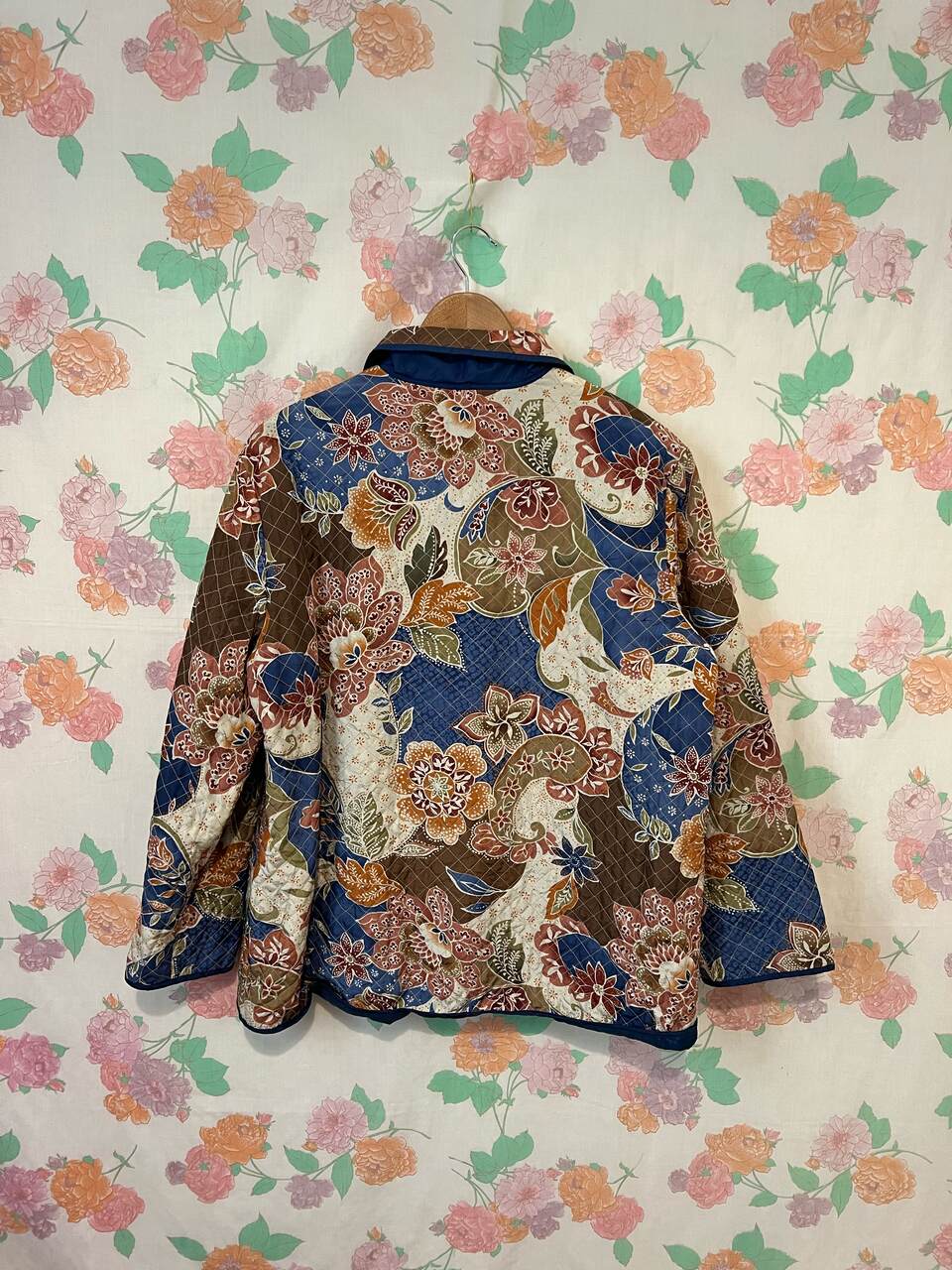 90's Floral Lightweight Quilted Jacket