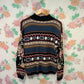 00's Multicolor Wool Cardigan