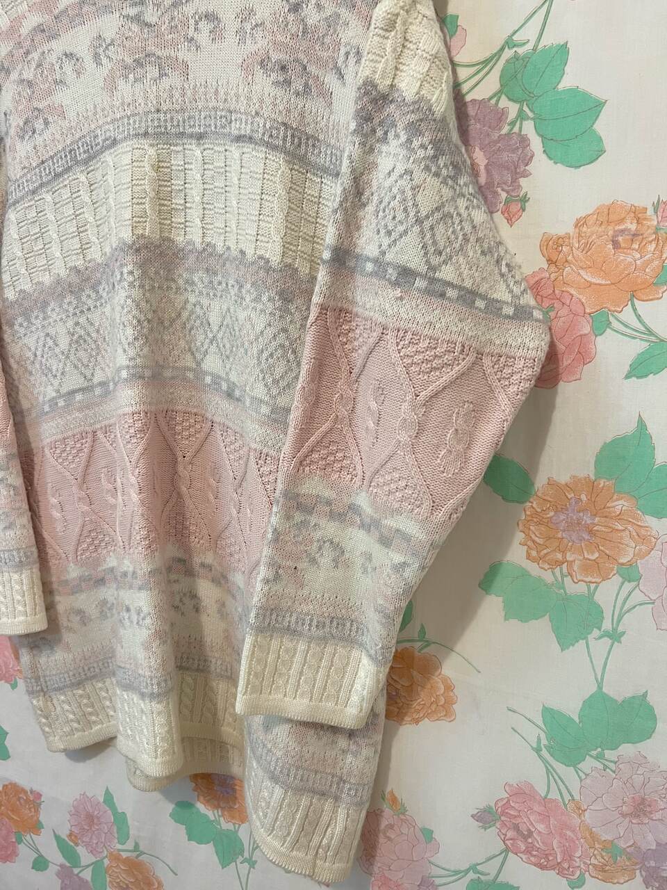 90's Pastel Tones Sweater