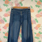 90's Wide-Leg Denim Pants
