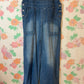 90's Classic Wide Denim Overalls