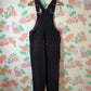 90's Brown Denim Overalls