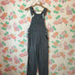 90's Ultra-Dark Green Overalls