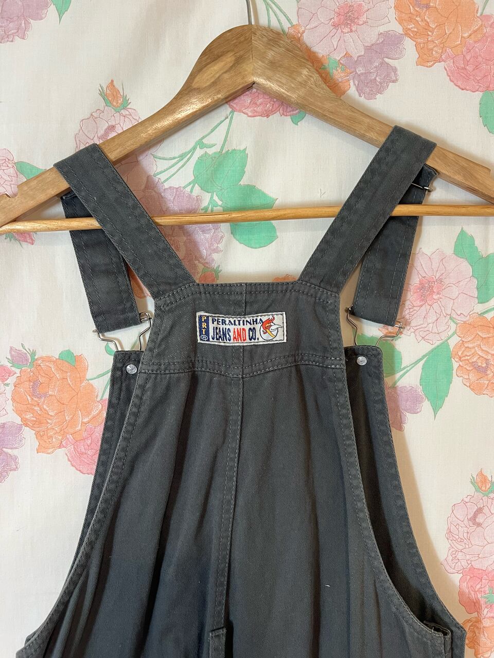90's Ultra-Dark Green Overalls