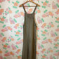 90's Khaki Cargo Overalls