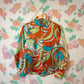 90's Satin Printed Shirt