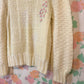 Vintage Hand-Knitted Wool Sweater