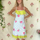 90's Polka Dot Floral Dress