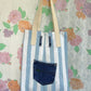 Upcycled Denim Tote Bag