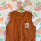 Caramel Vintage Cotton Jumpsuit