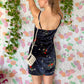 Black Velvet Vintage Dress