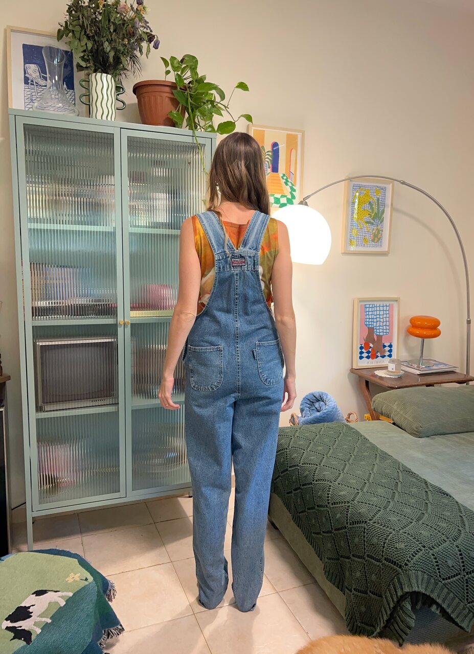 Deadstock 90's Vintage Denim Overalls