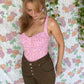 90's Pink Dreamy Swimsuit