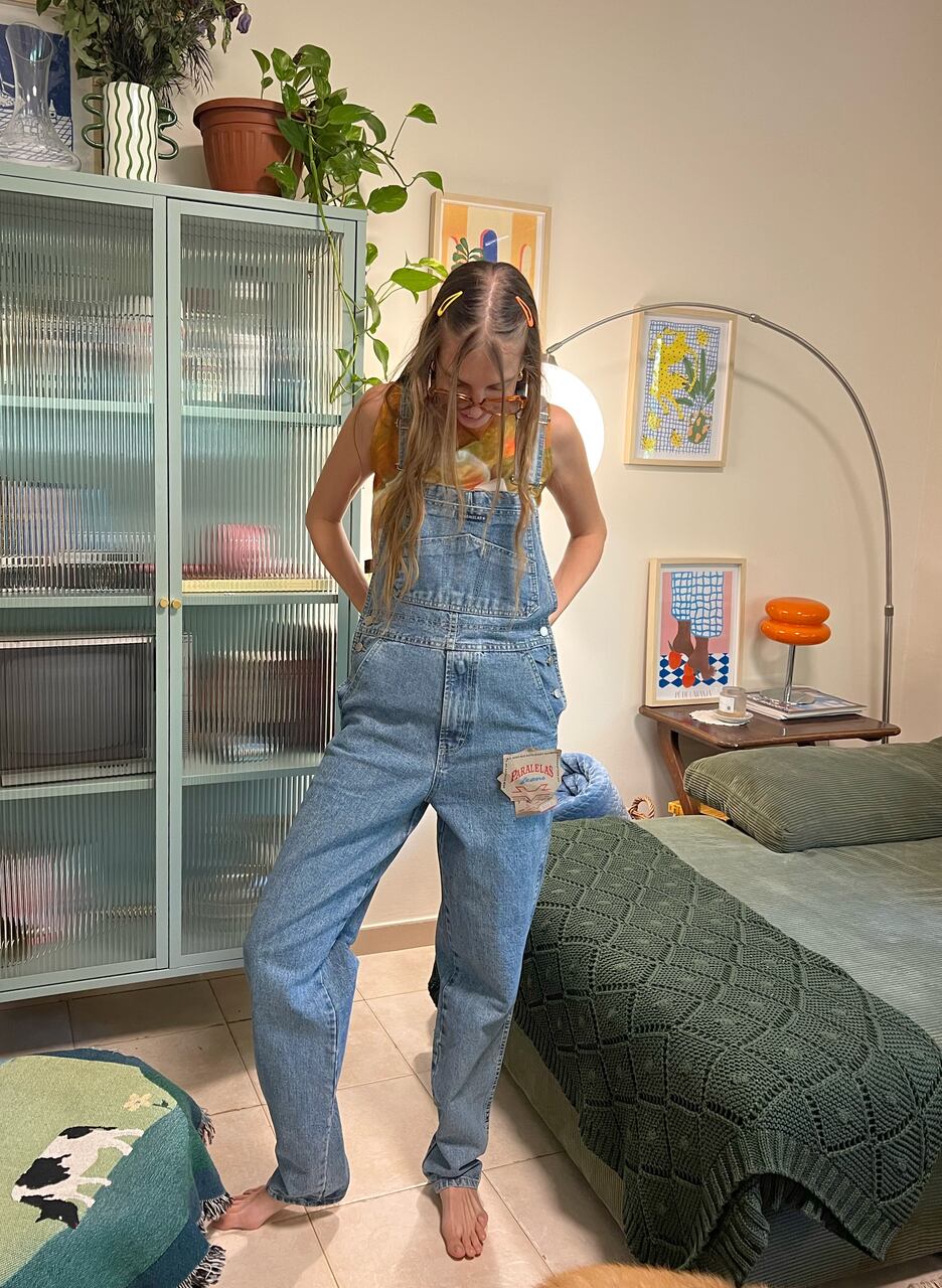 Deadstock 90's Vintage Denim Overalls