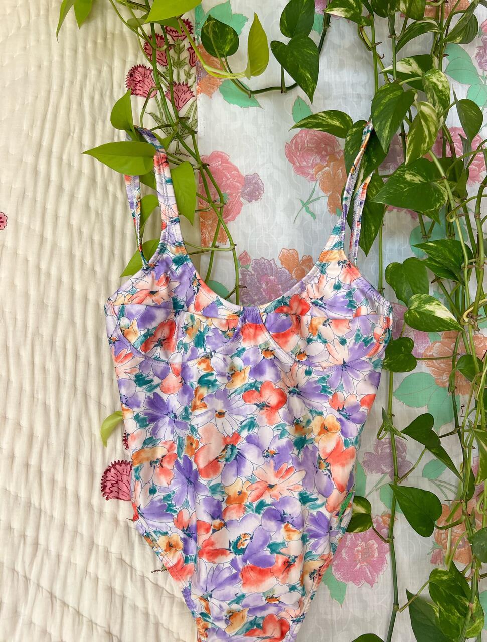 90's Romantic Swimsuit