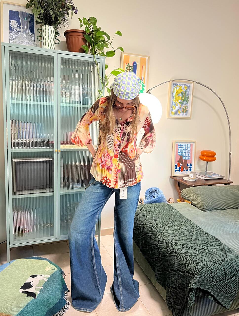 90's Forum Ultra-Wide Leg Jeans