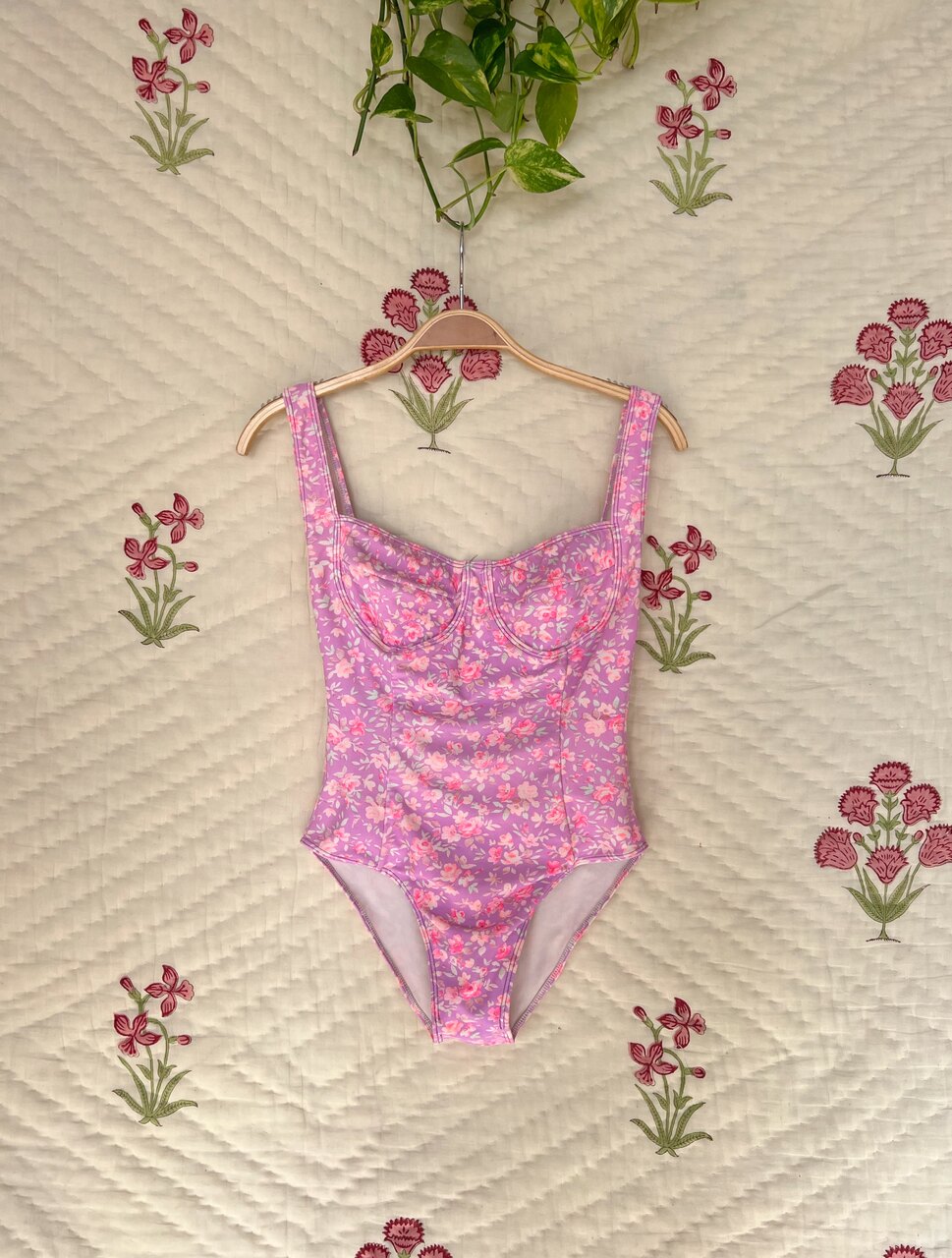 90's Pink Dreamy Swimsuit