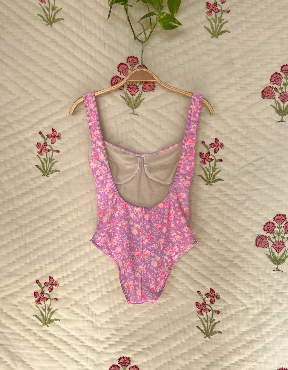 90's Pink Dreamy Swimsuit