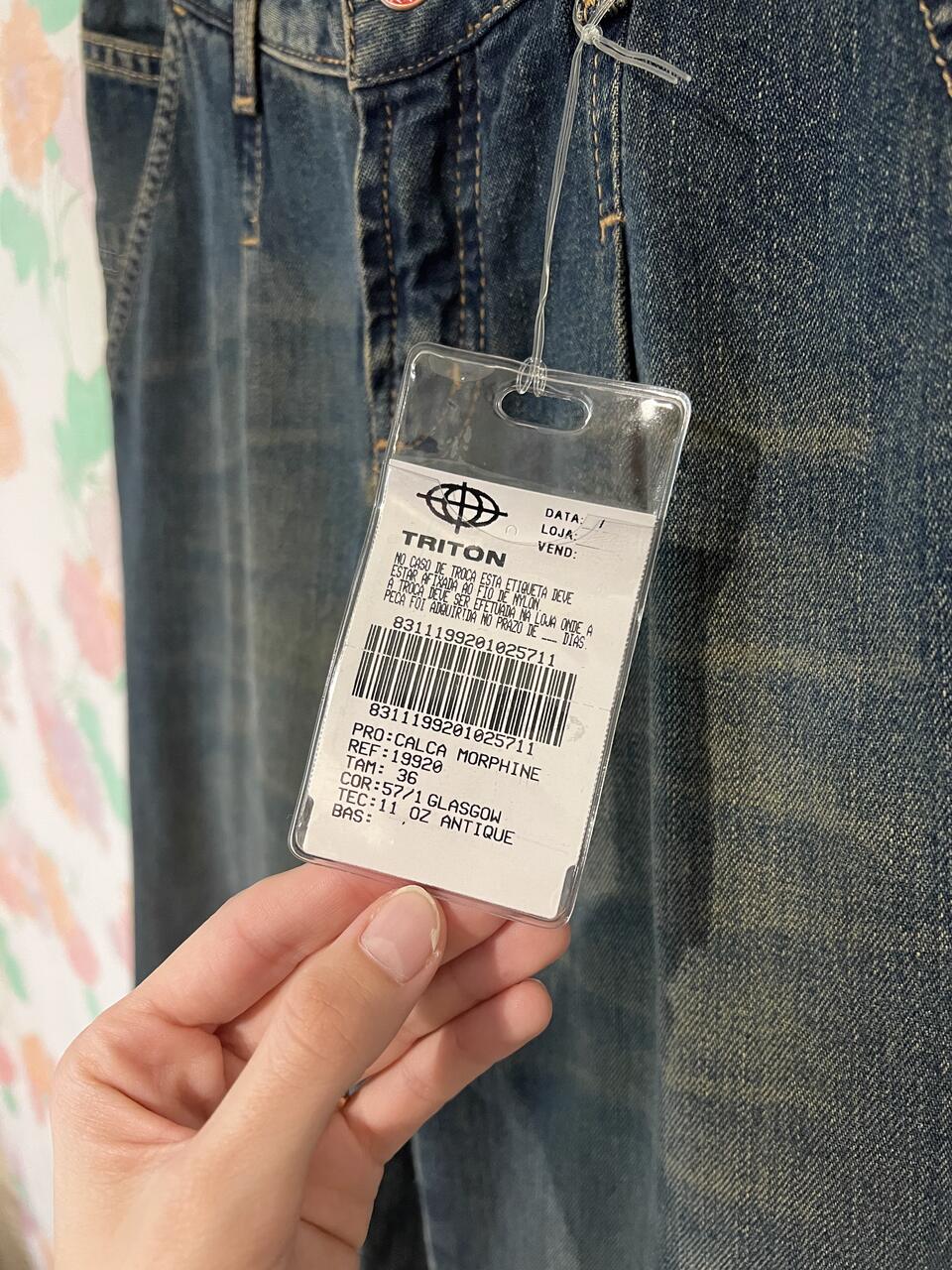 90's Triton Vintage Wide-Leg Jeans