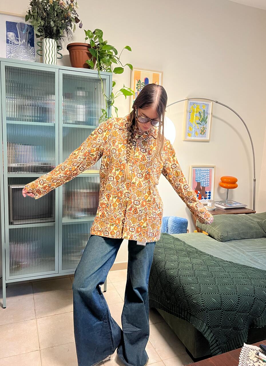 Kitan Vintage Printed Jacket