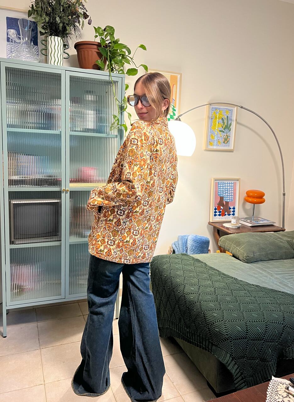 Kitan Vintage Printed Jacket