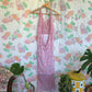 2000's Pink Flower Dress