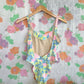 Pastel Colors 90's Swimsuit