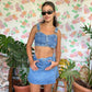 90's Denim Skorts
