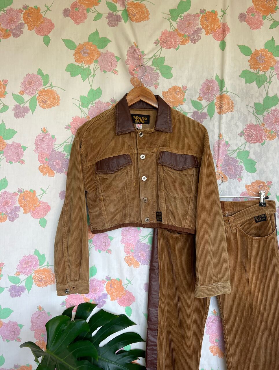 Hysterical 80's Corduroy Set