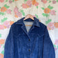 Blue Corduroy Vintage Coat