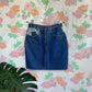 90's Short Denim Skirt