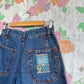 90's Patch Denim Shorts