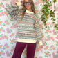90's Patterned Sweater