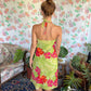 Y2K Tropical Printed Dress