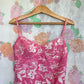 90's Unique Pink Swimsuit
