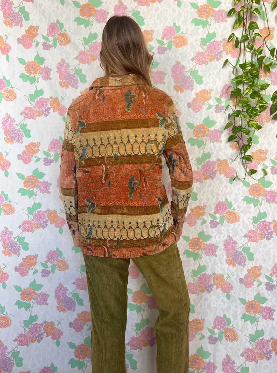 90's Unique Tapestry Jacket