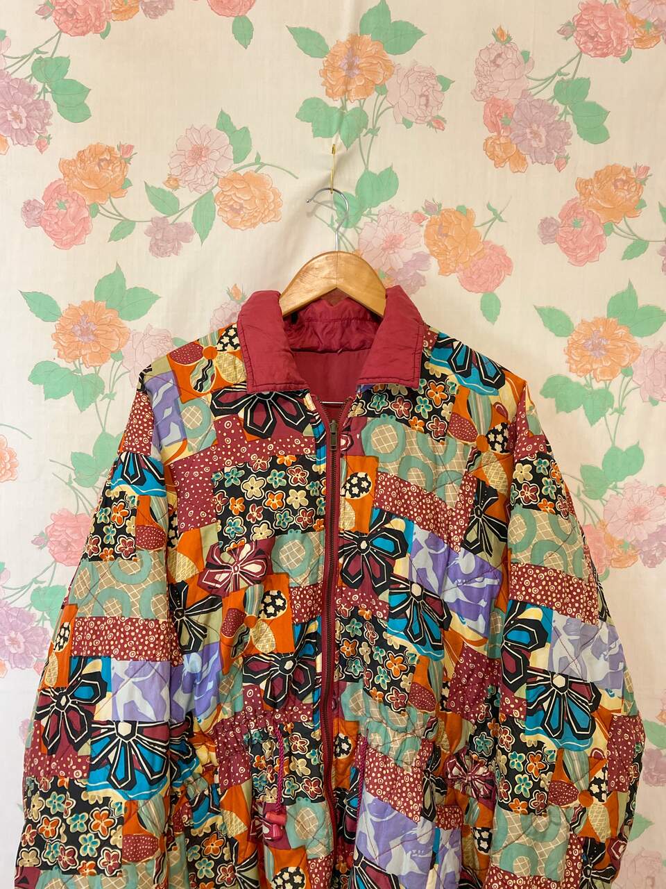 90's Patchwork Coat