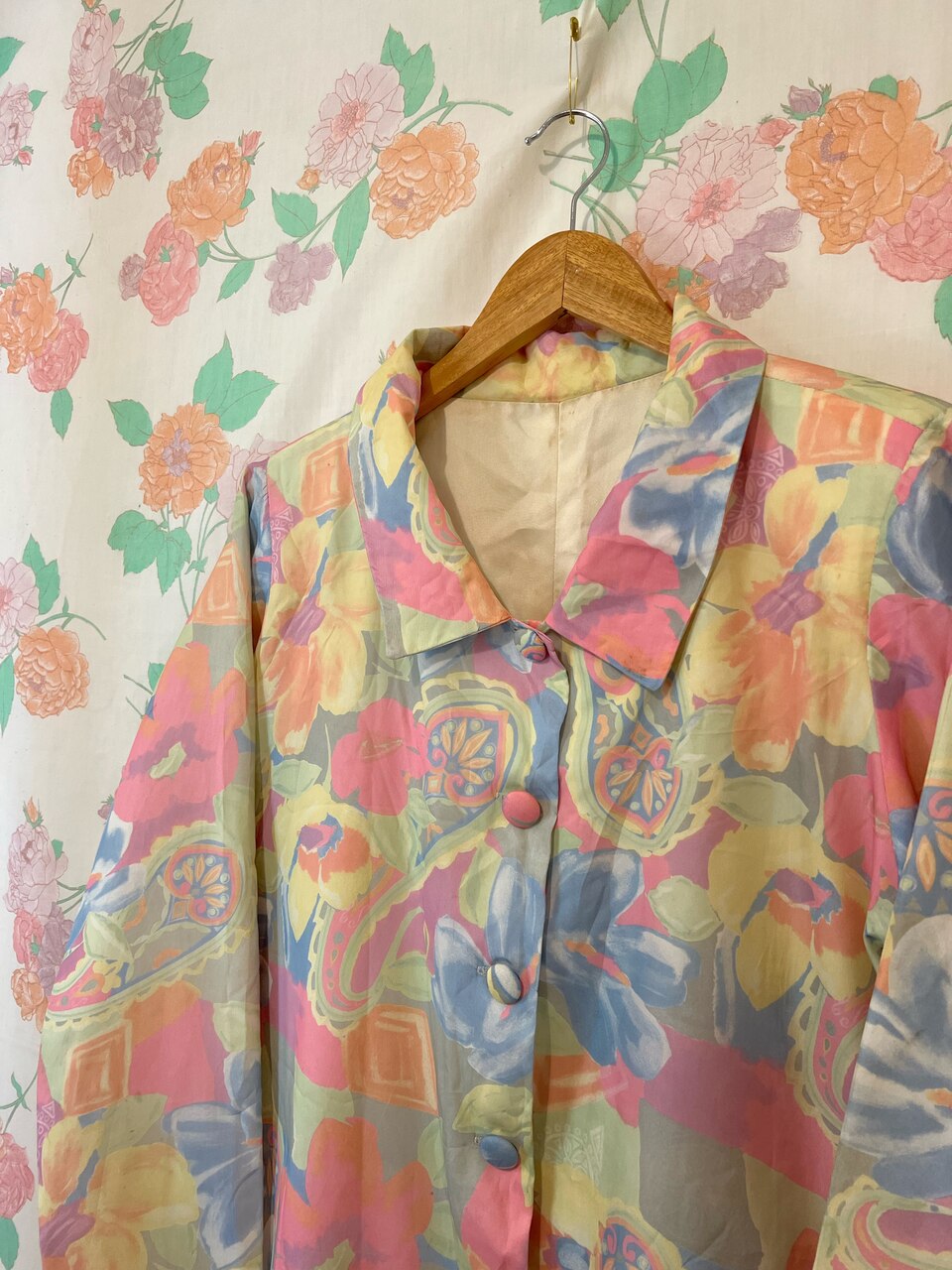 90's Dreamy Pastel Jacket