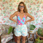 90's Pastel Denim Shorts