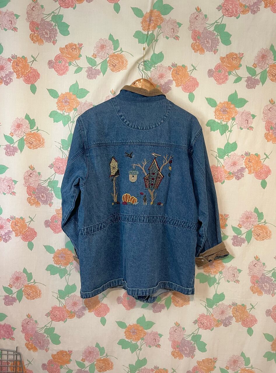 Iconic Embroidered Denim Jacket