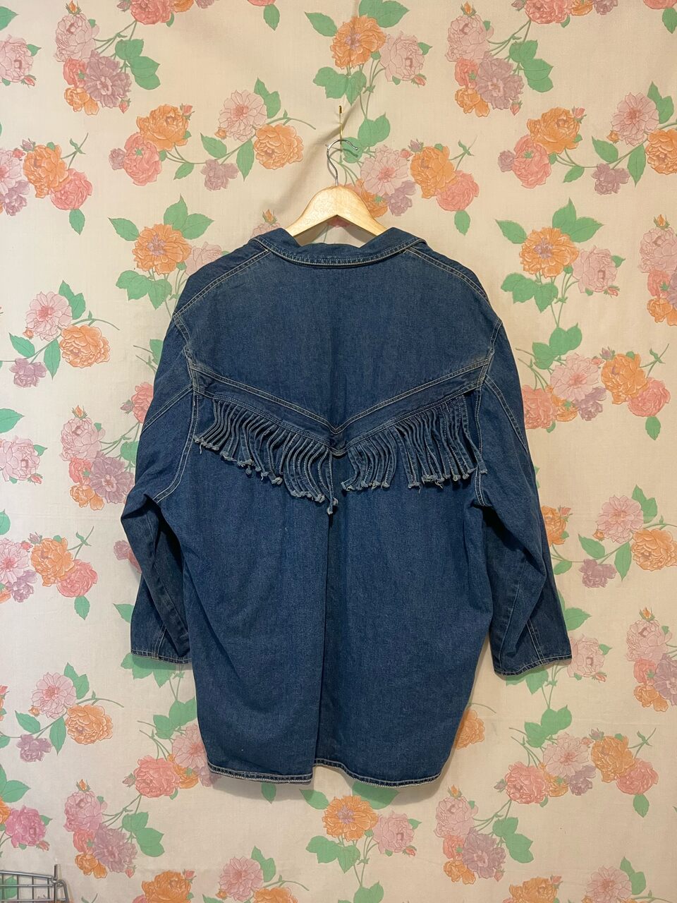 90's Western Denim Coat