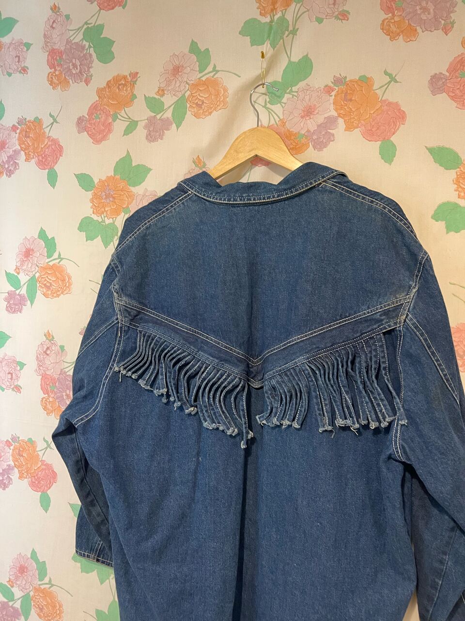 90's Western Denim Coat