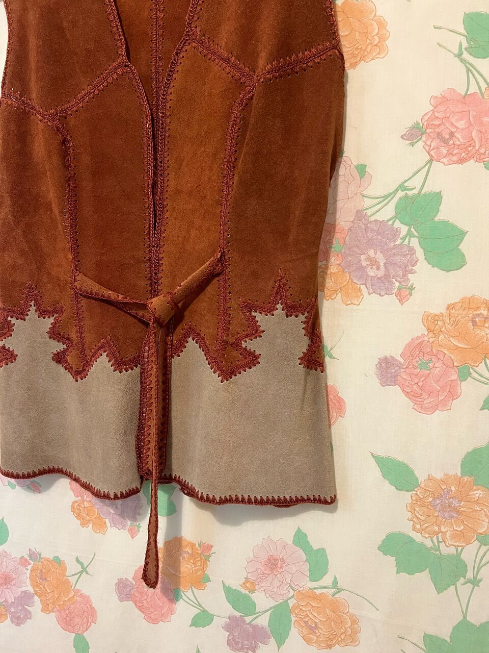 Unique Western Vintage Leather Vest