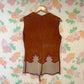 Unique Western Vintage Leather Vest