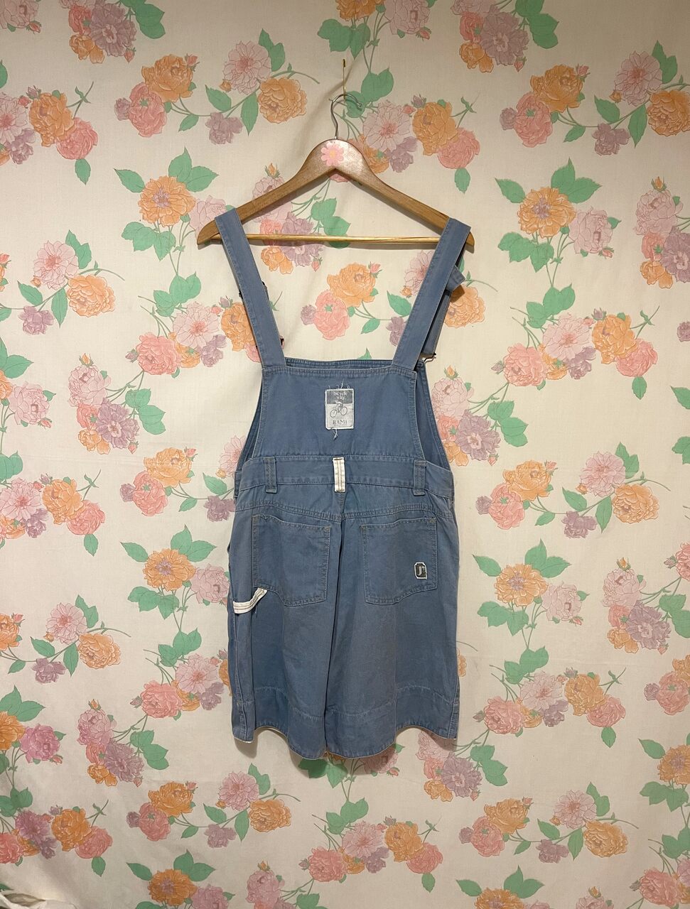 90's Light Blue Denim Jumpsuit