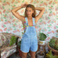 90's Light Denim Overall