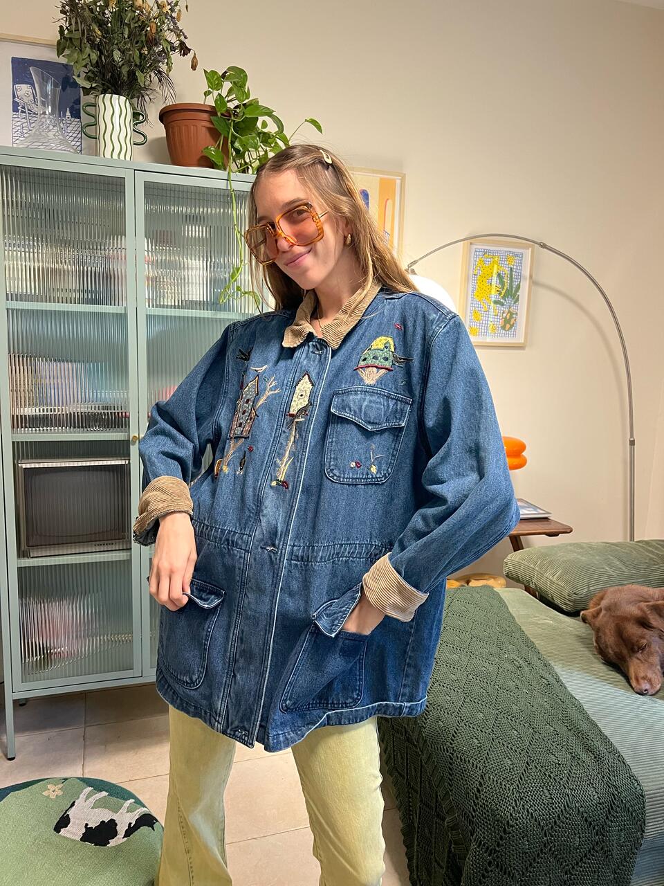 Iconic Embroidered Denim Jacket