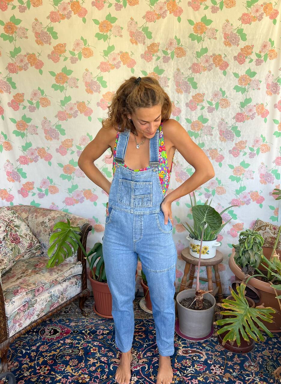 90s Classic Denim Overall