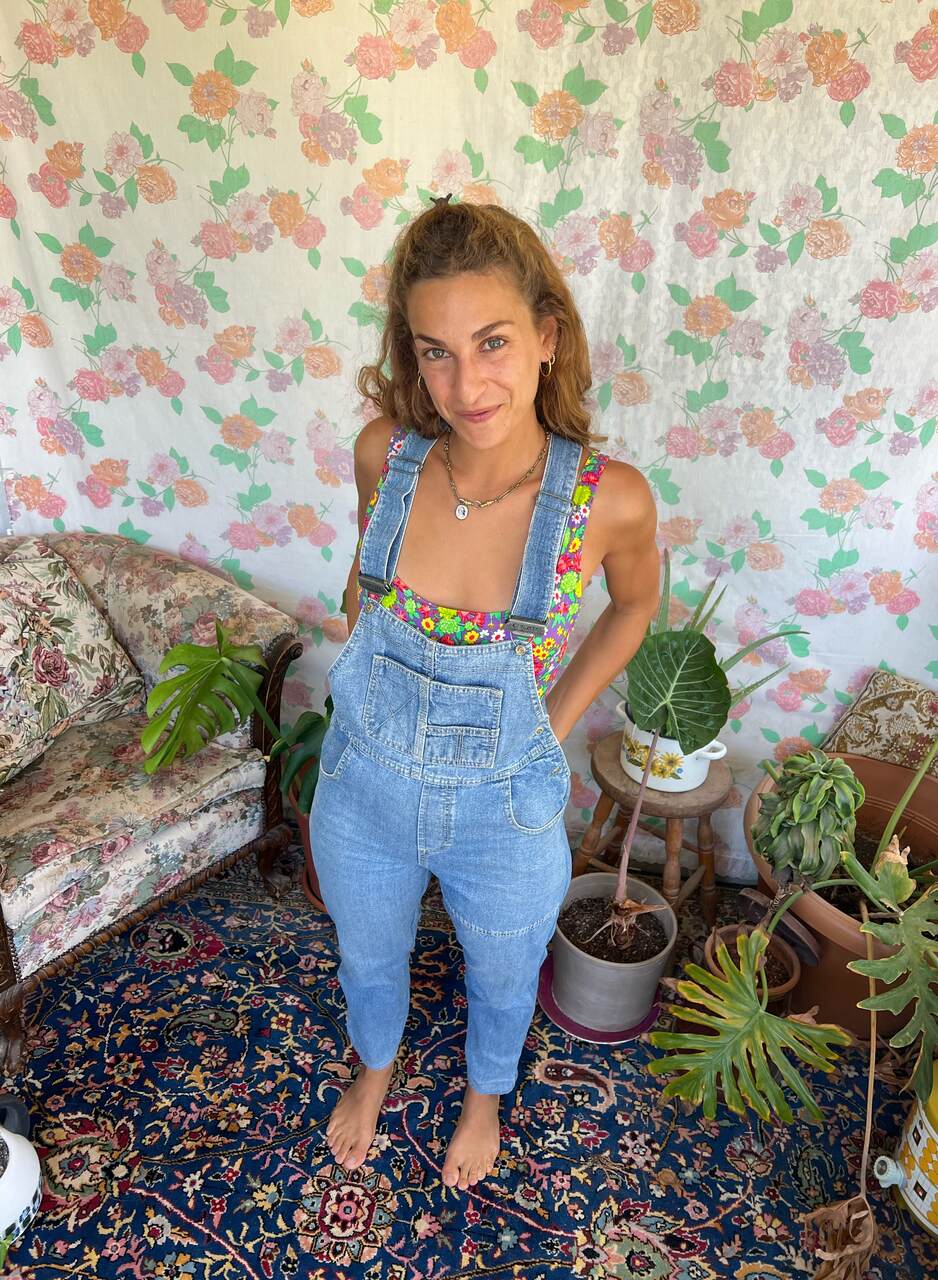 90s Classic Denim Overall