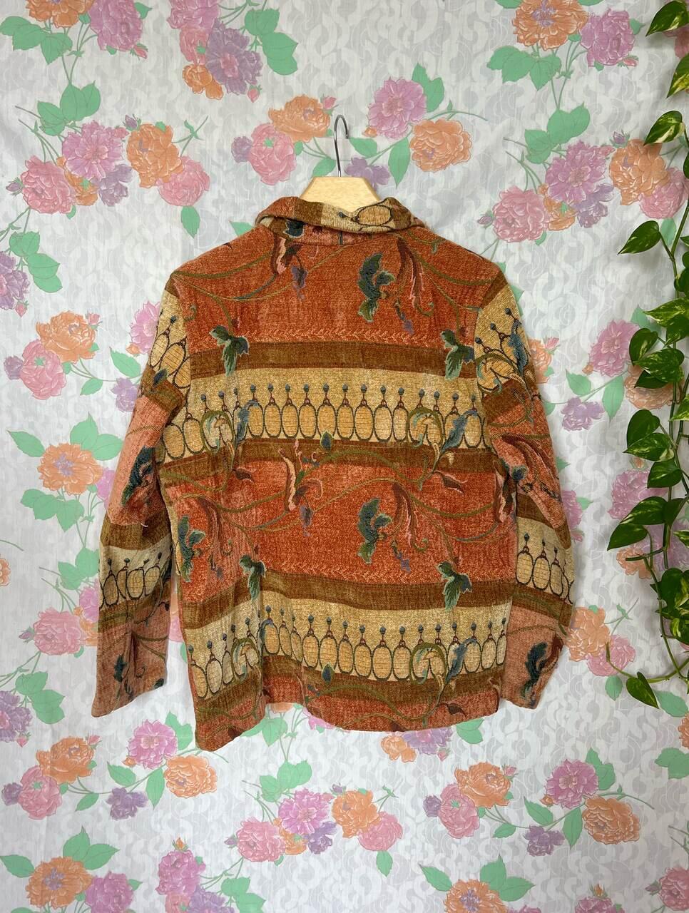 90's Unique Tapestry Jacket